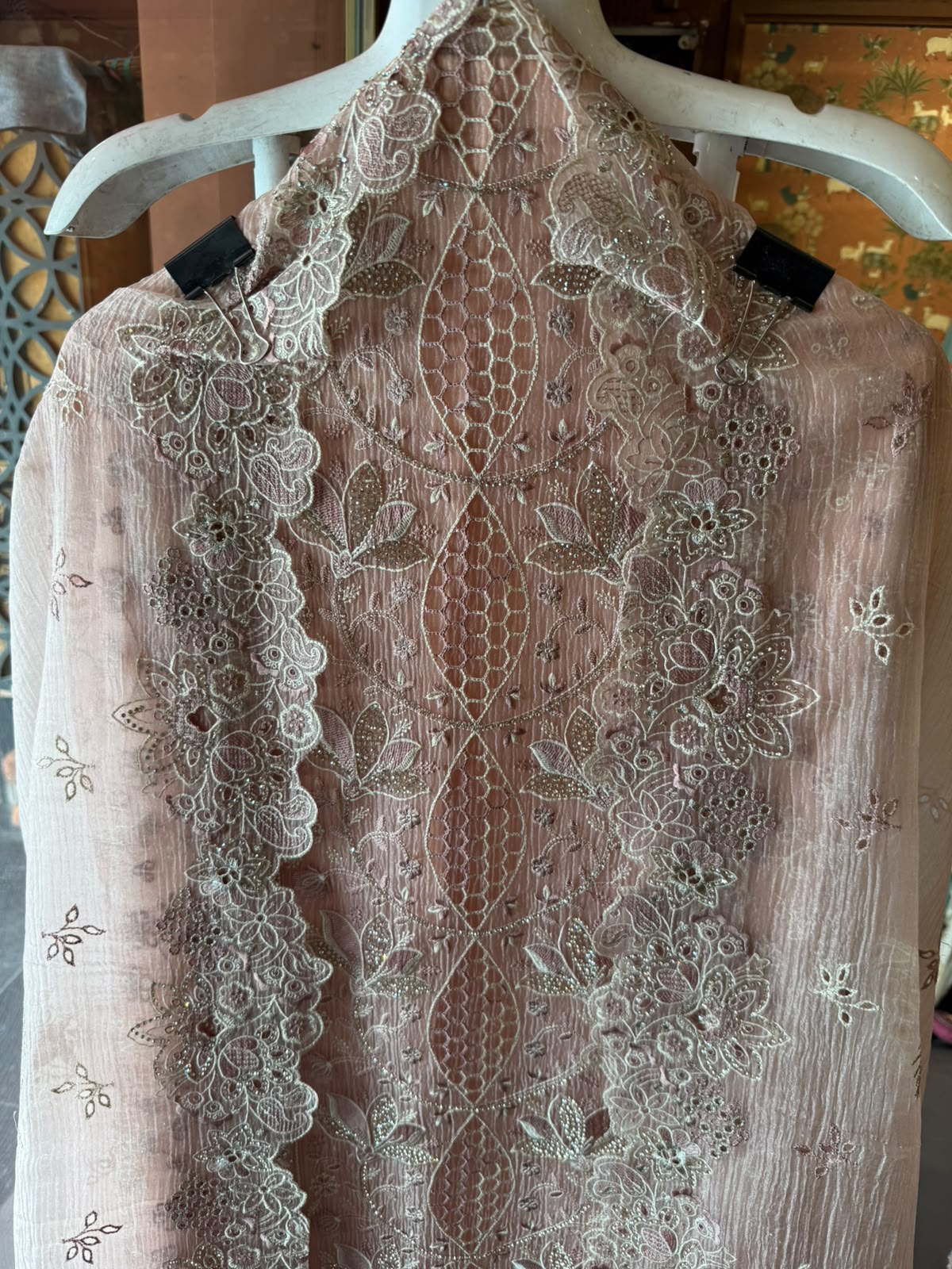 Designer Heavy Embroidered Pakistani Suit Set