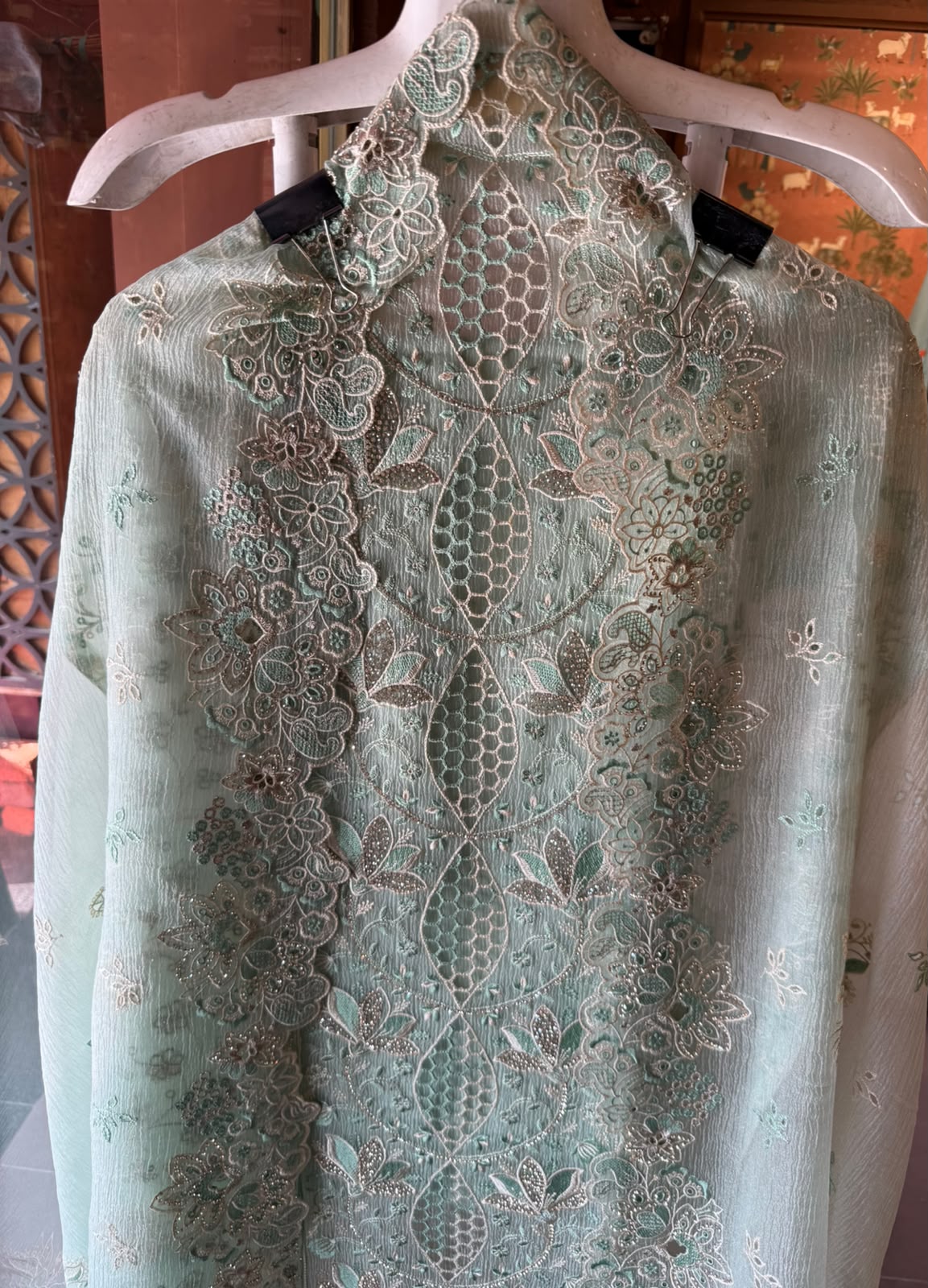 Designer Heavy Embroidered Pakistani Suit Set