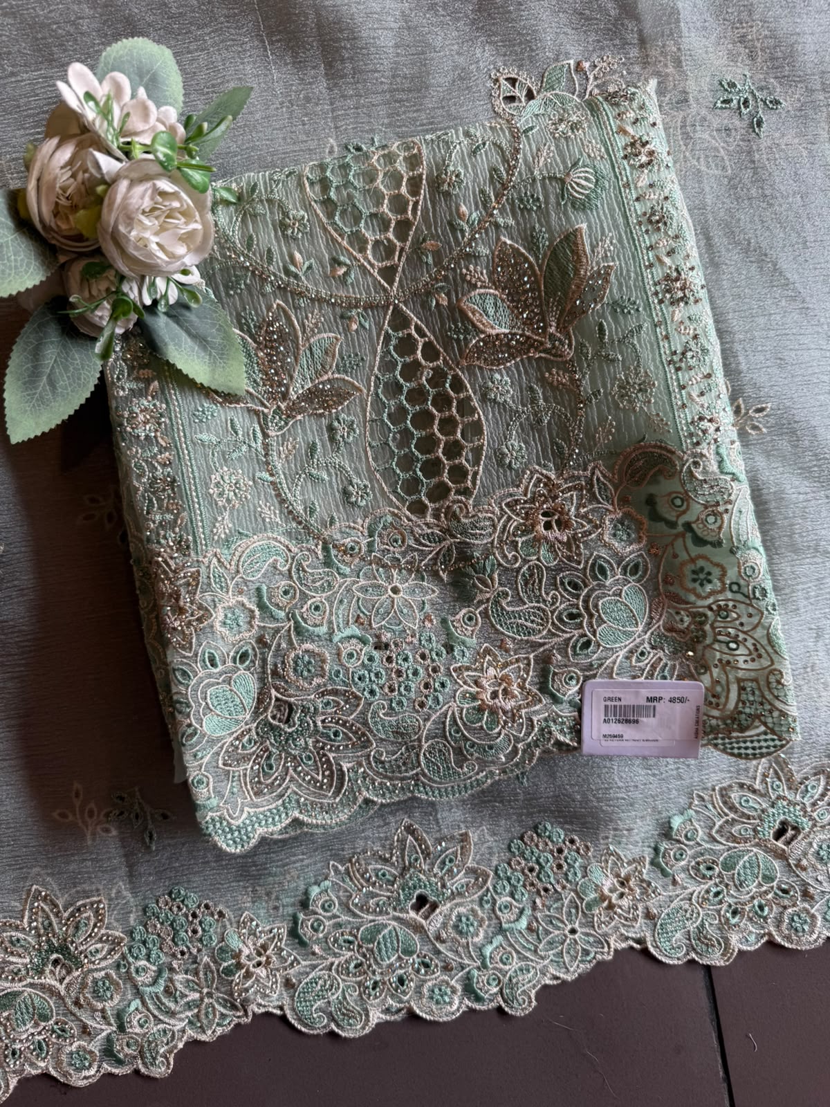 Designer Heavy Embroidered Pakistani Suit Set