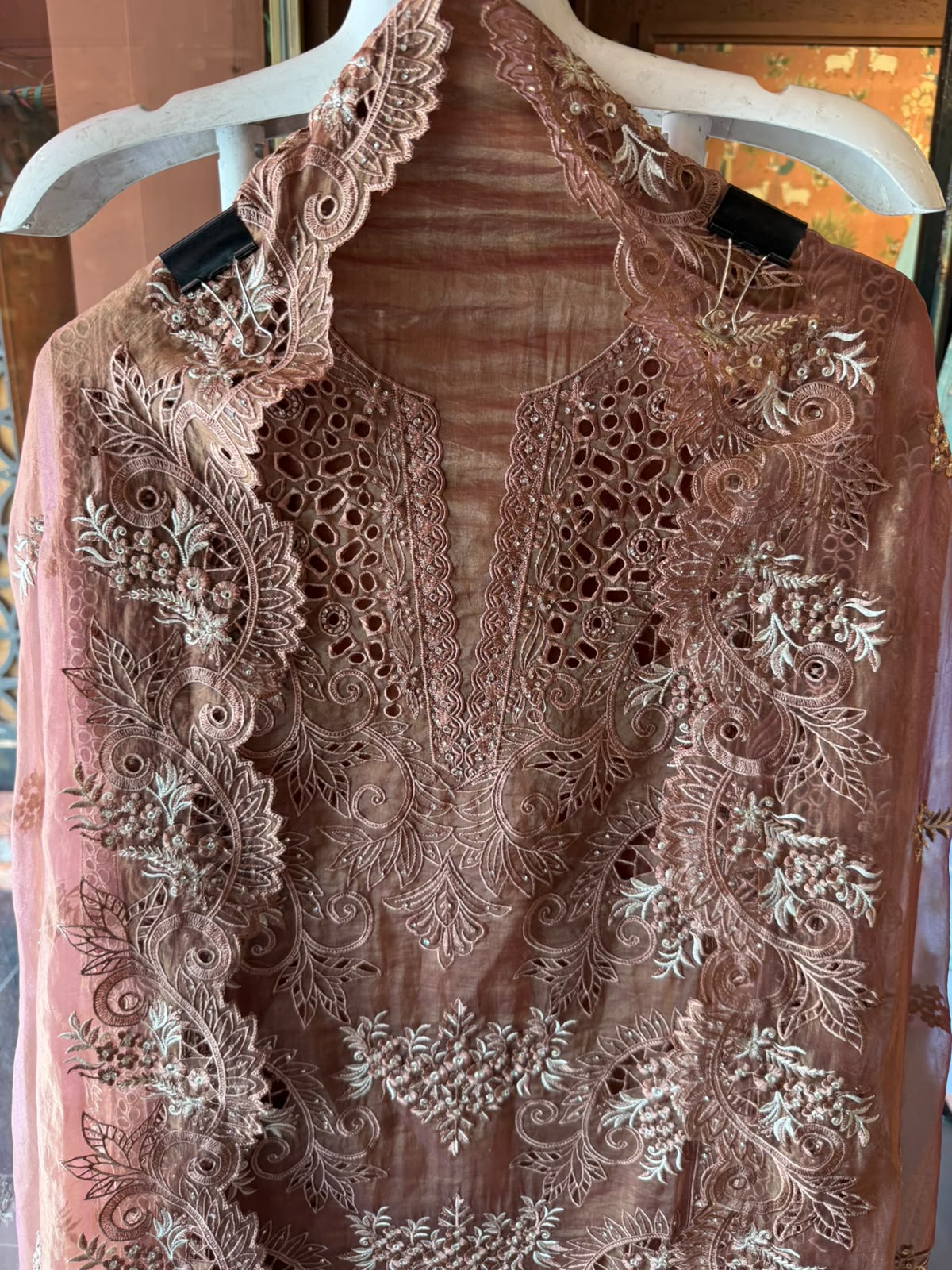 Designer Heavy Embroidered Pakistani Suit Set