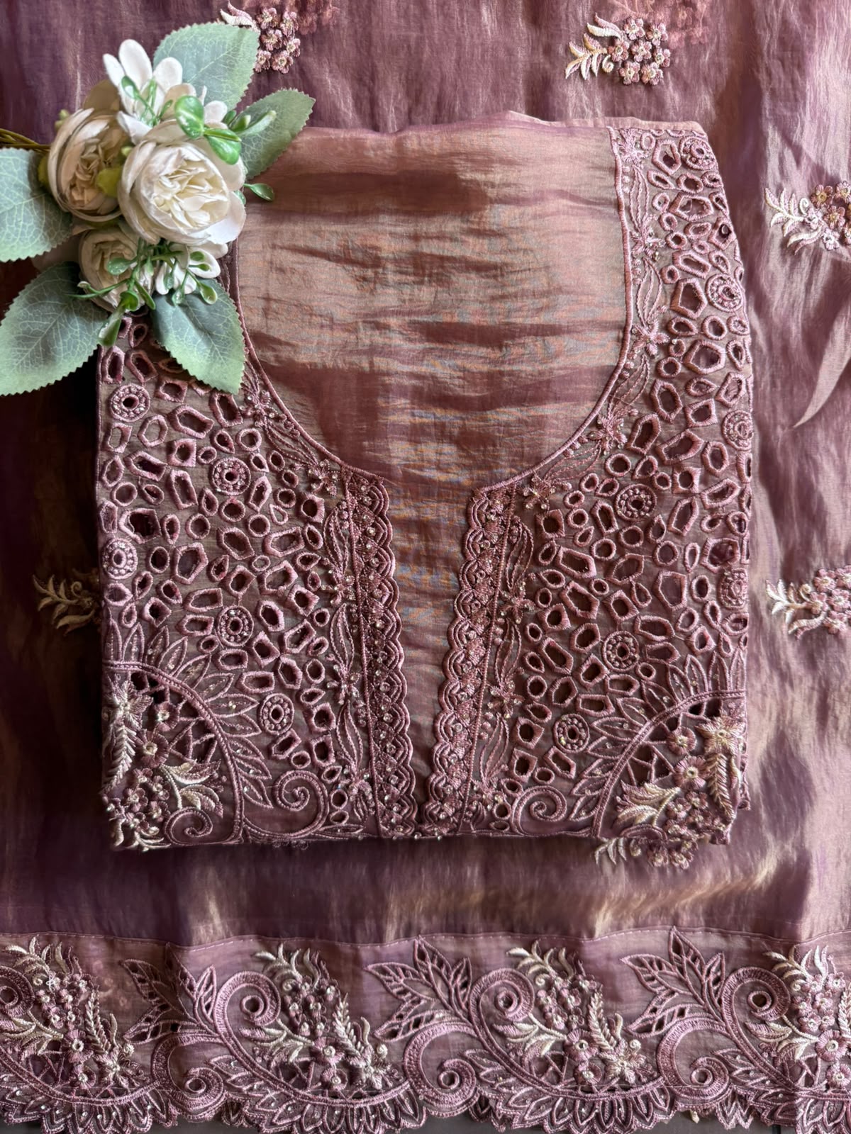 Designer Heavy Embroidered Pakistani Suit Set
