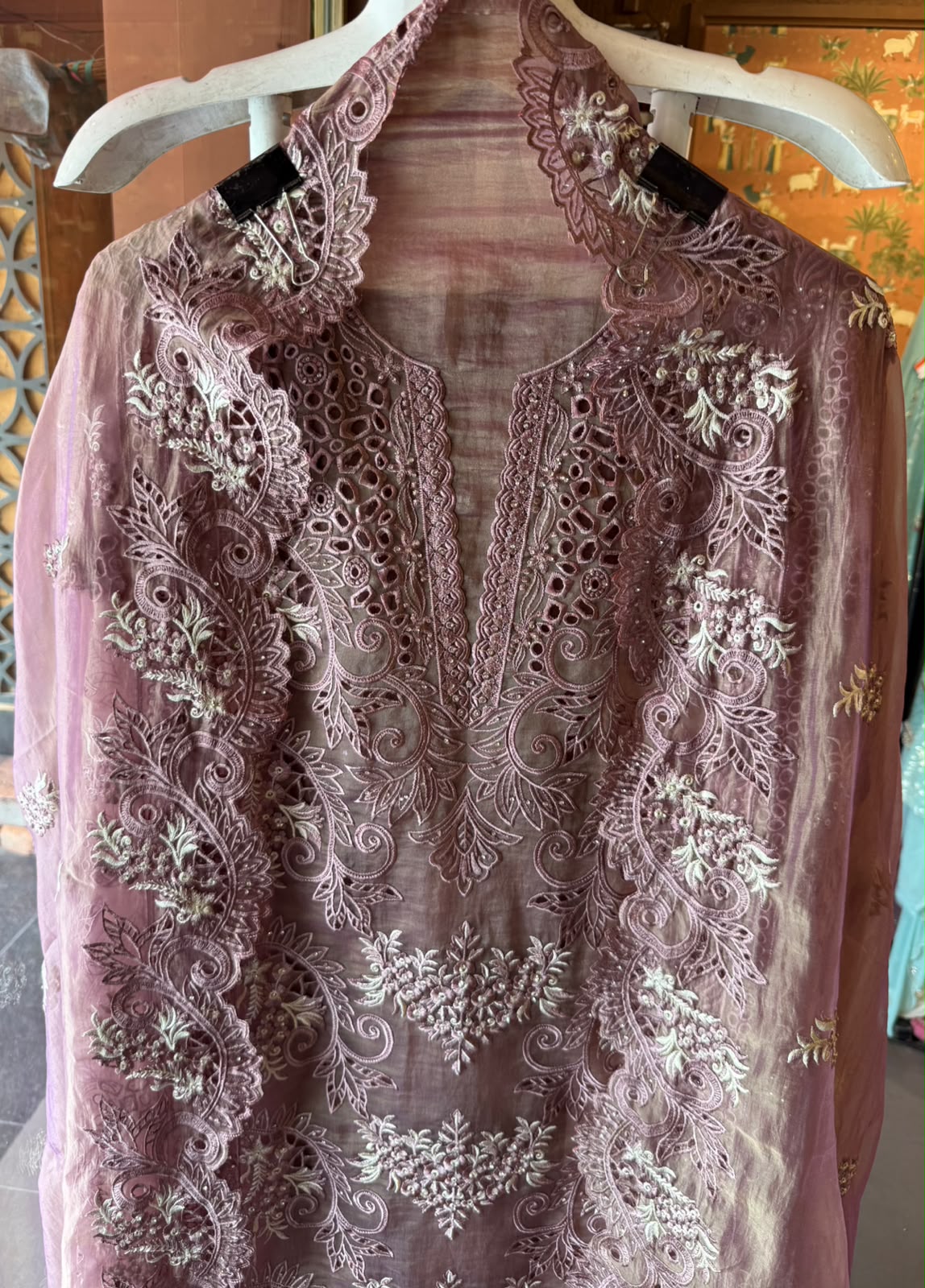 Designer Heavy Embroidered Pakistani Suit Set