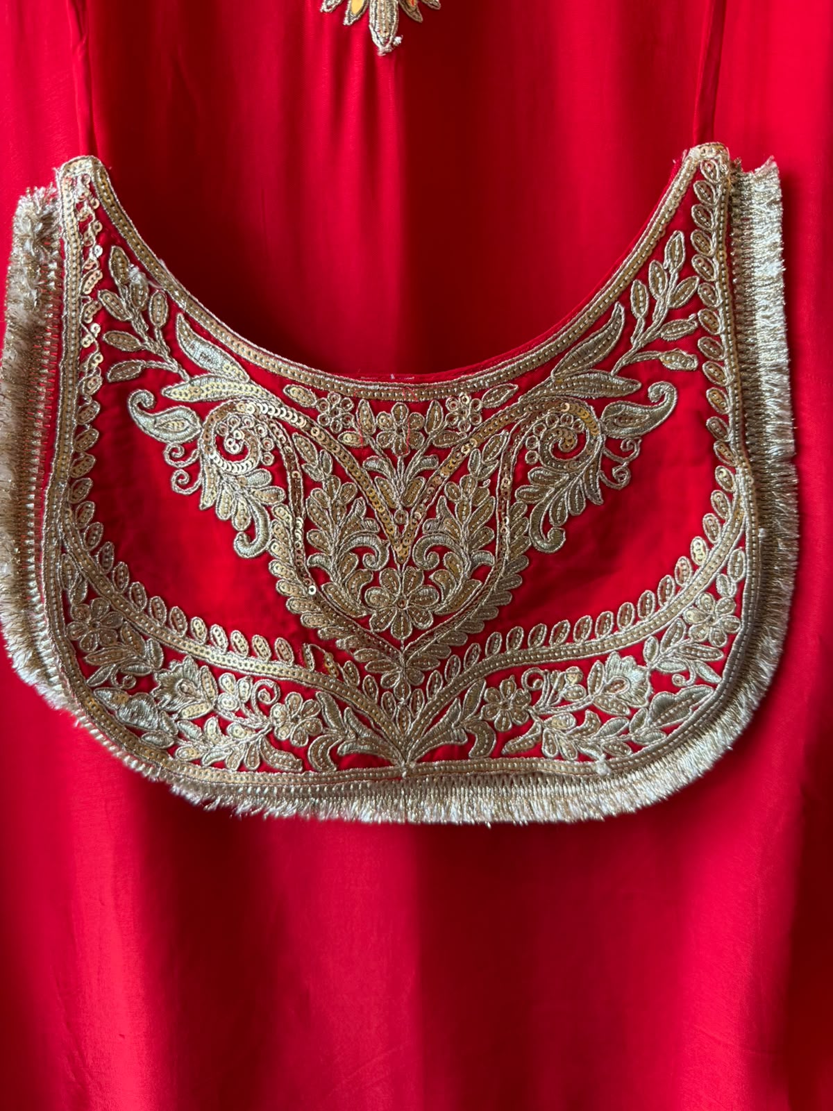 Premium Satin Silk Embroidered Kurta Set