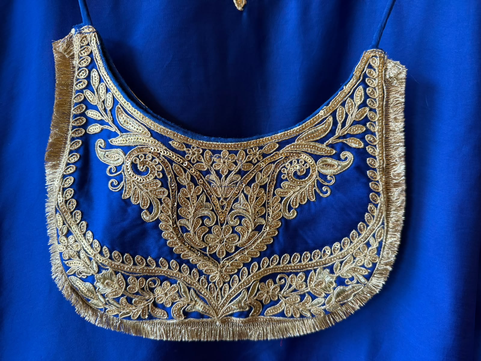 Premium Satin Silk Embroidered Kurta Set