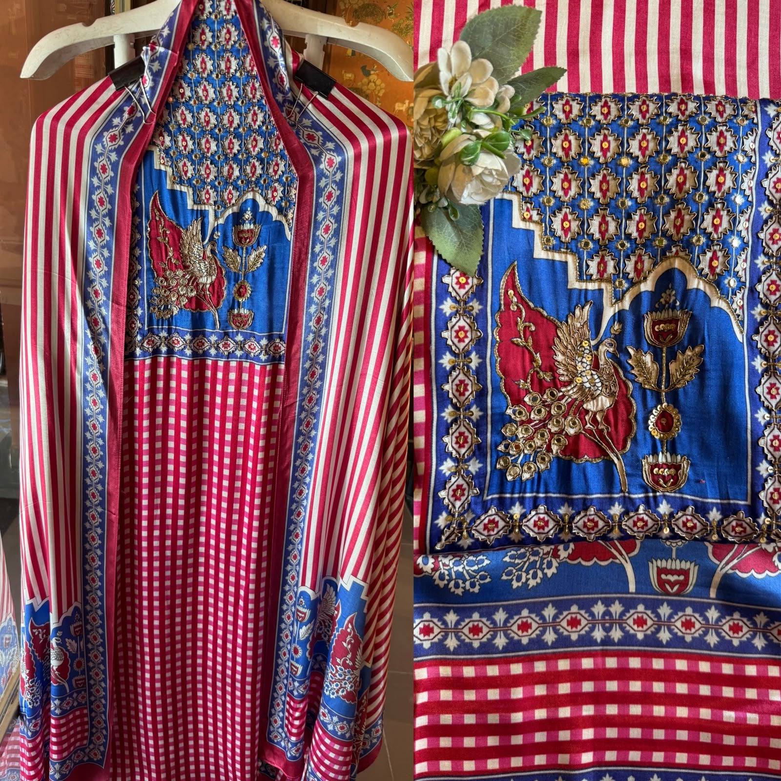 Premium GAJJI Silk unstitched suit