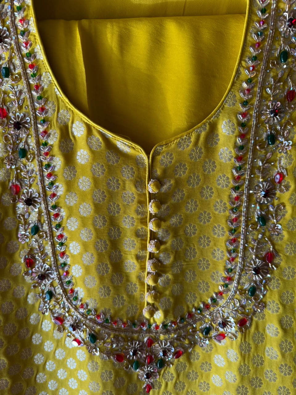 Khaddi Georgette  Banarasi Suit Set