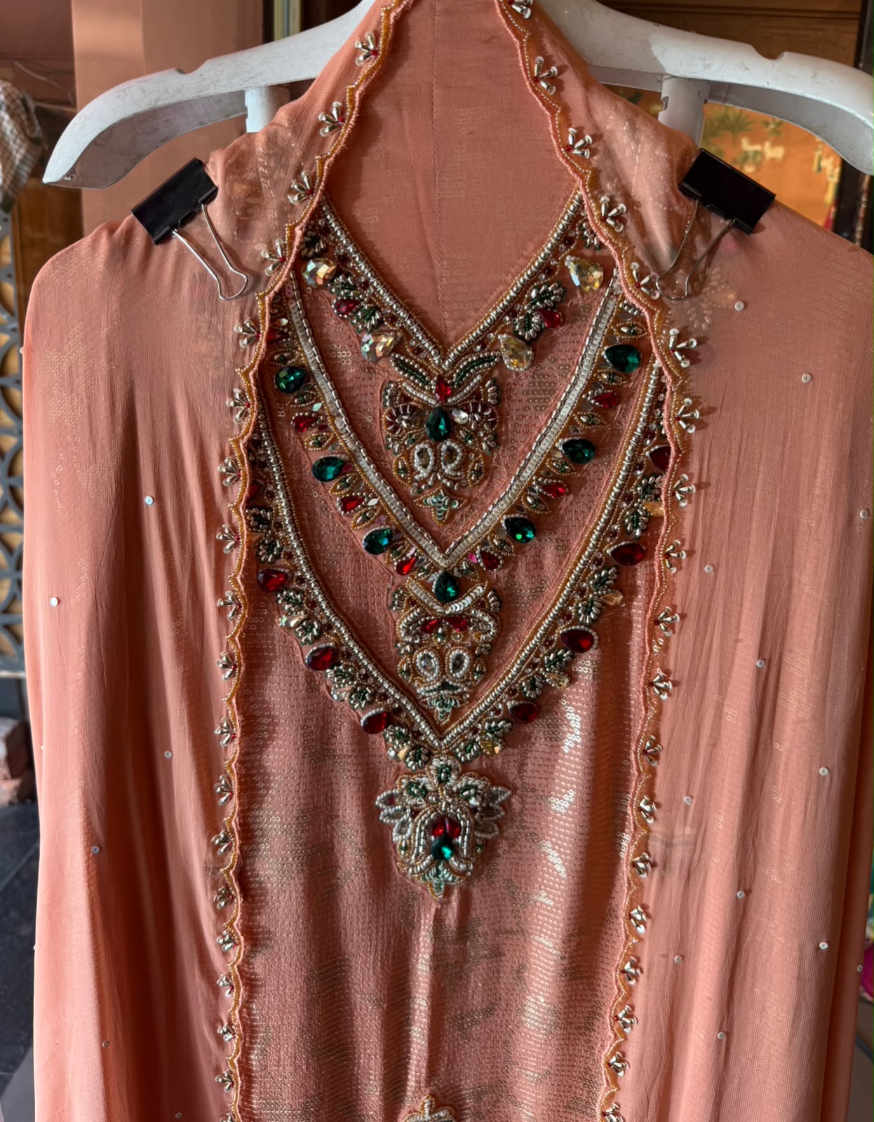 Georgette with sequence embellished Suit Set