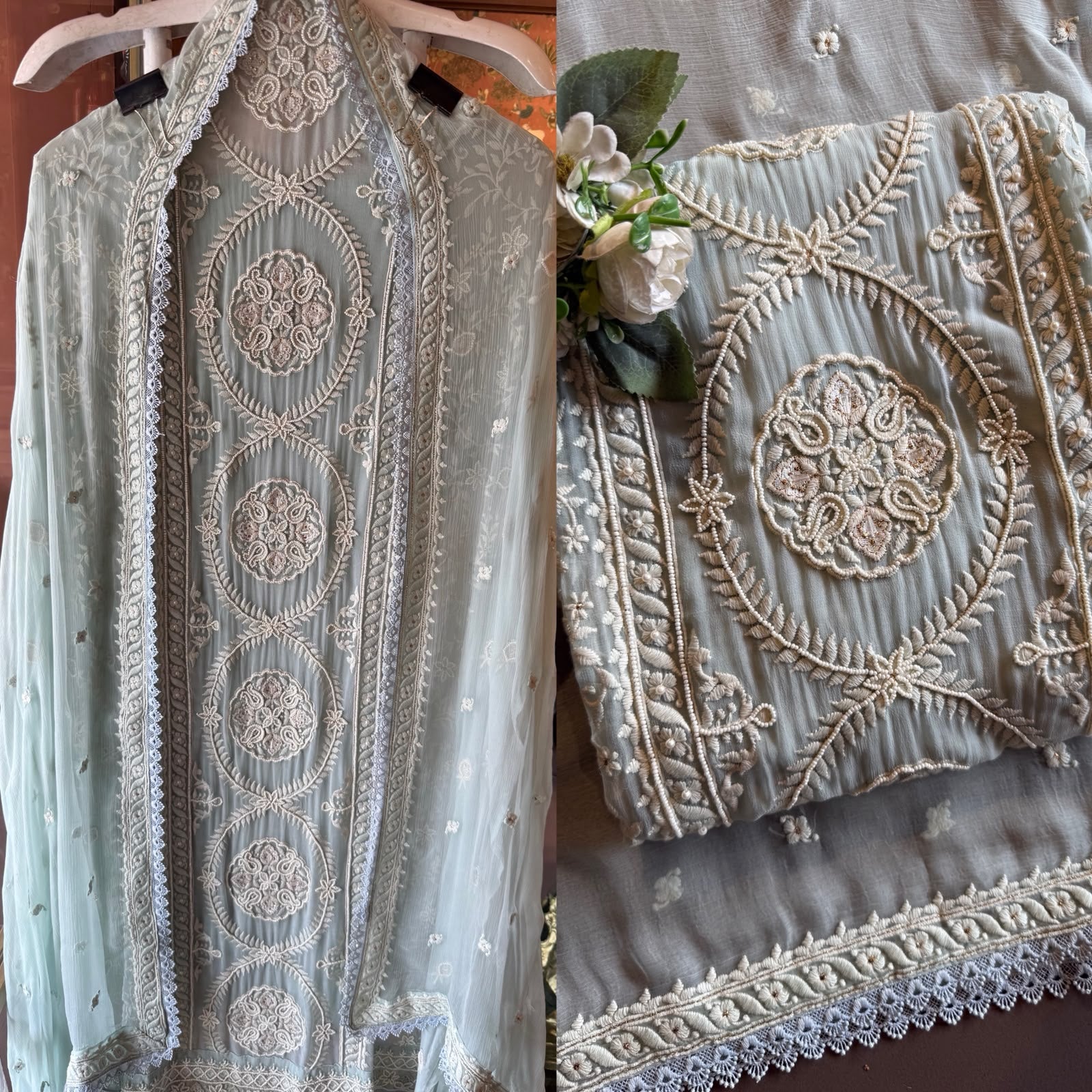 Premium lightweight Georgette suit