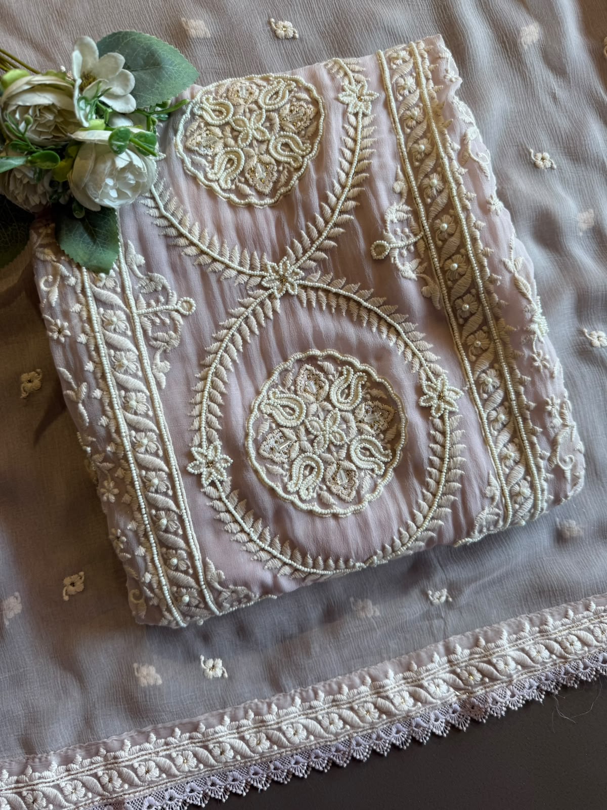 Premium lightweight Georgette suit