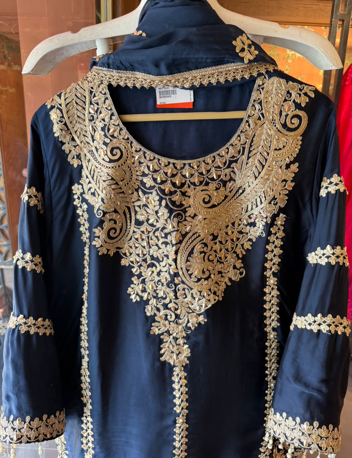 Pure Satin silk kurta