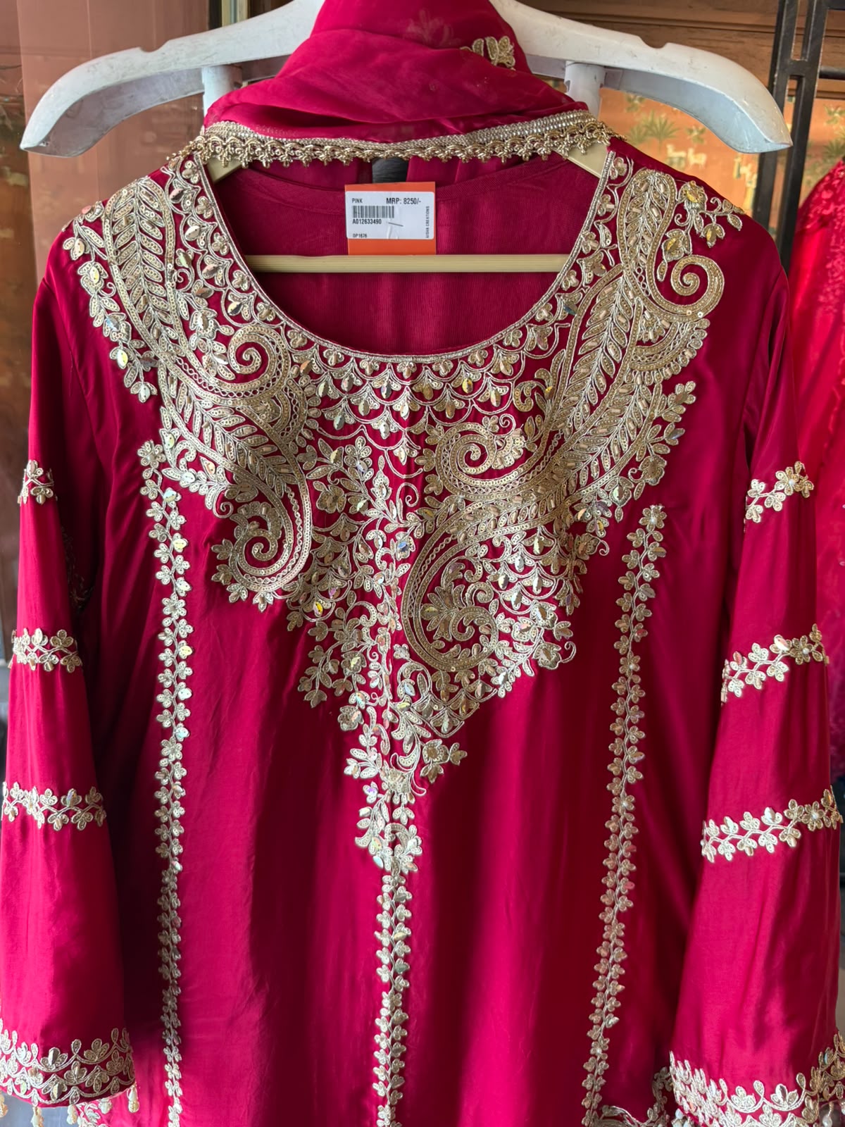 Pure Satin silk kurta