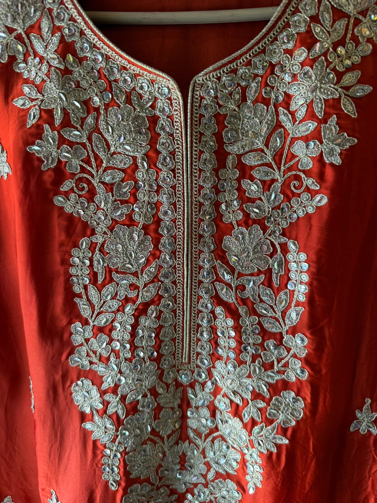 Hand-Embroidered Luxury farshi salwar Suit Set