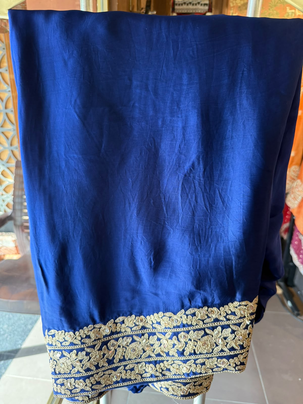 Hand-Embroidered Luxury farshi salwar Suit Set