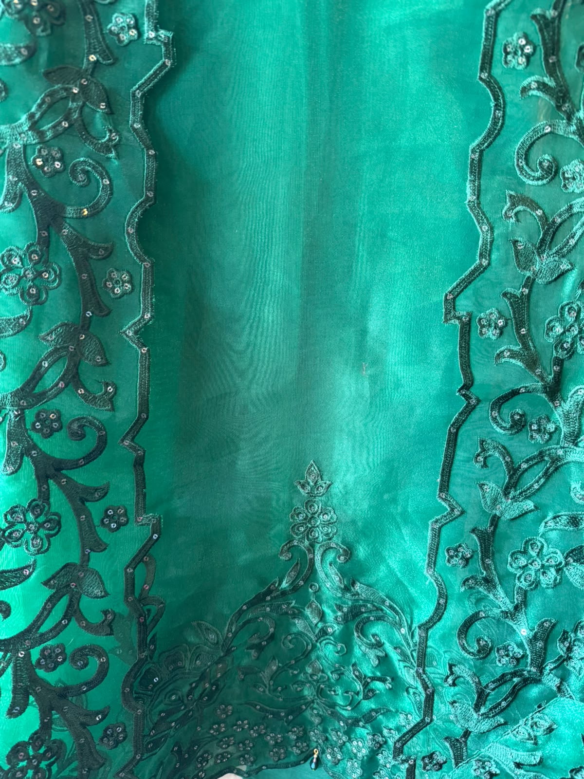 Premium soft organza tissue suit