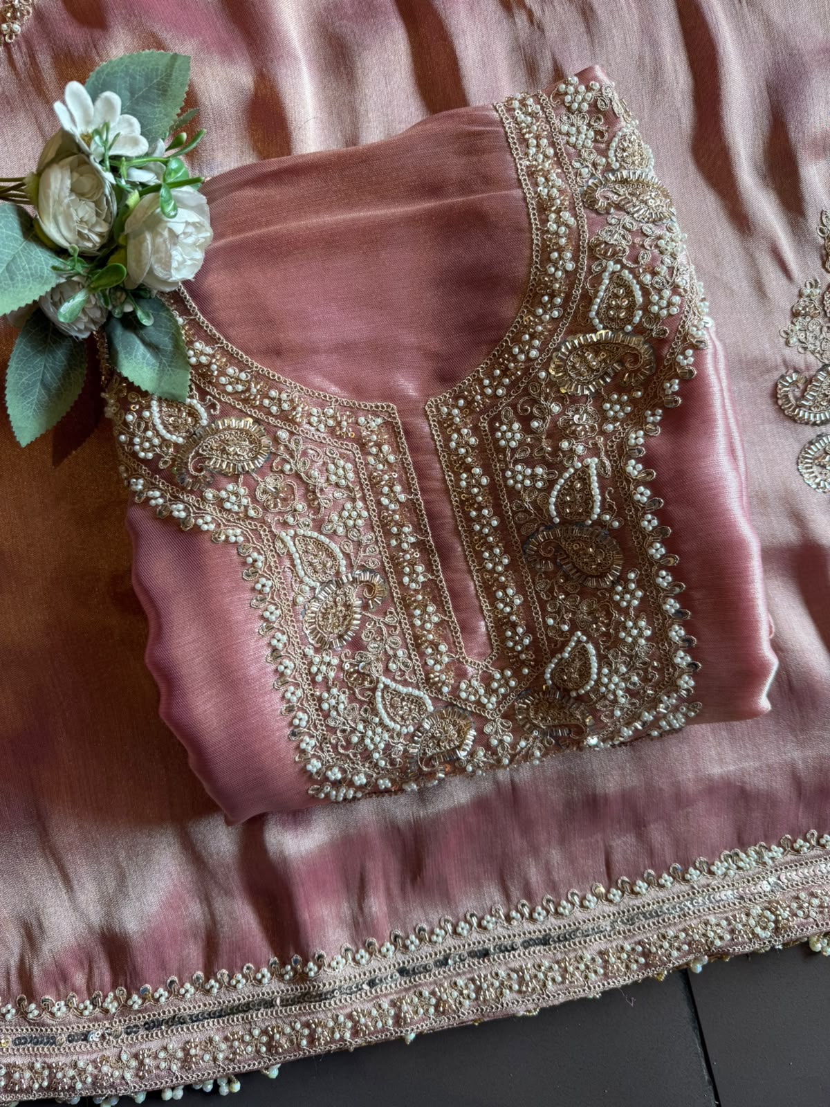 Giraffe Tissue wedding-wear Suit set