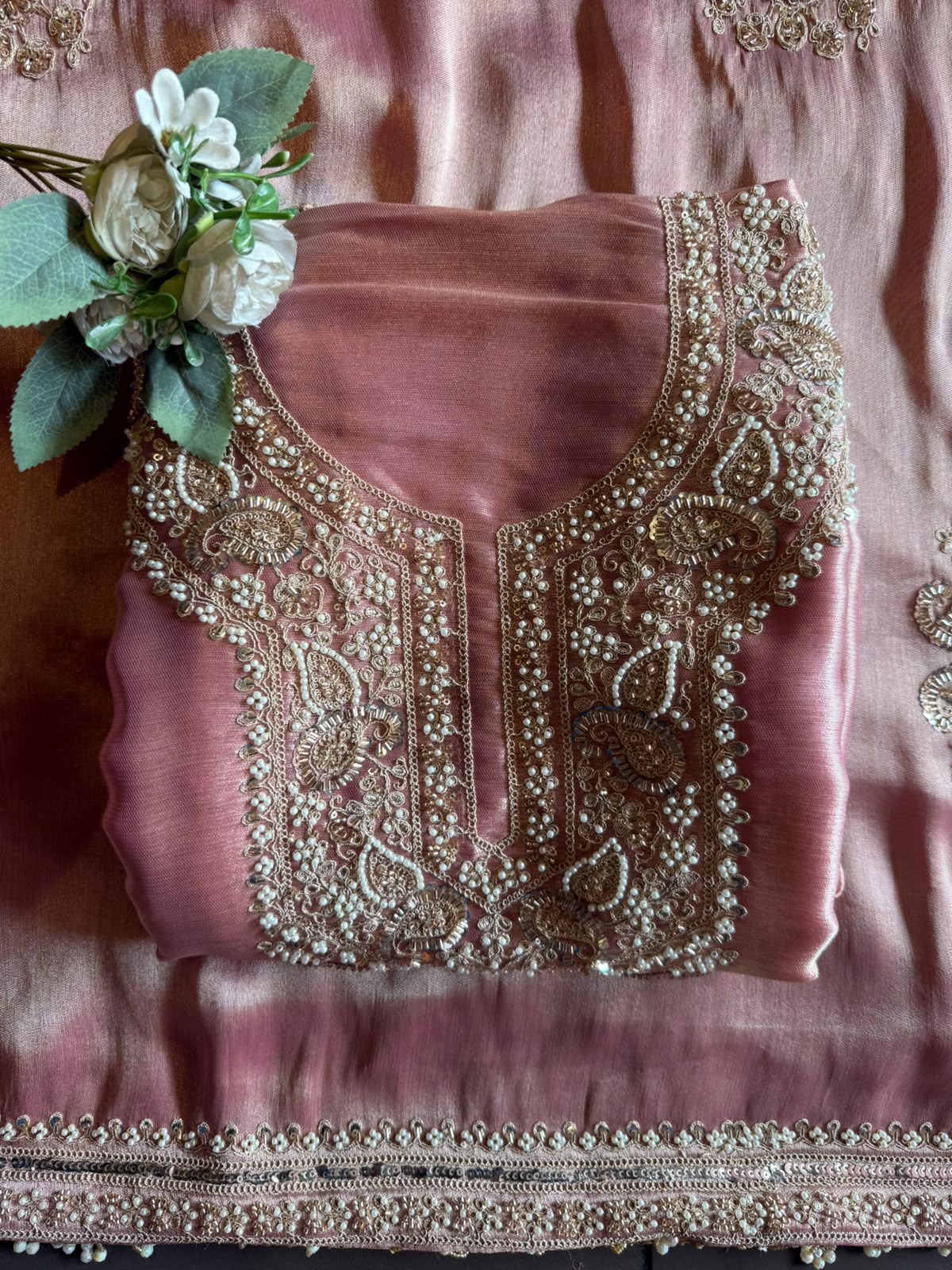 Giraffe Tissue wedding-wear Suit set