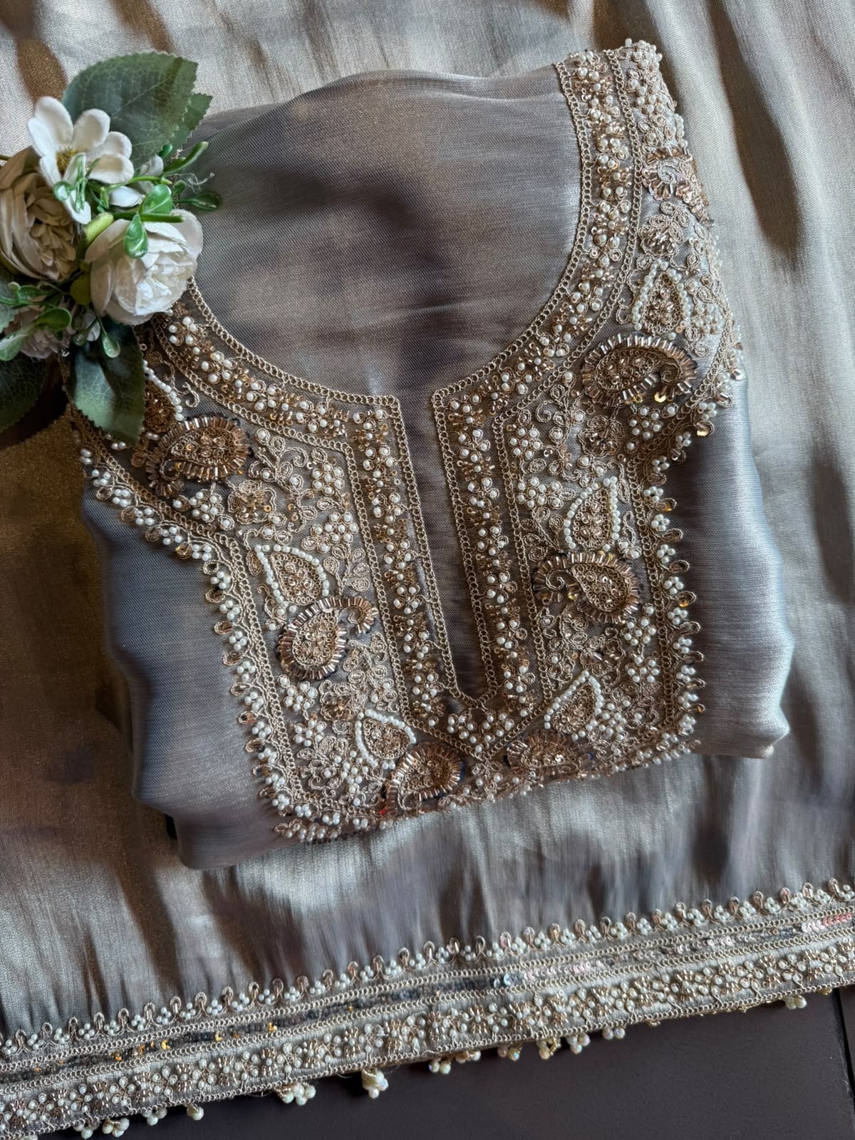Giraffe Tissue wedding-wear Suit set