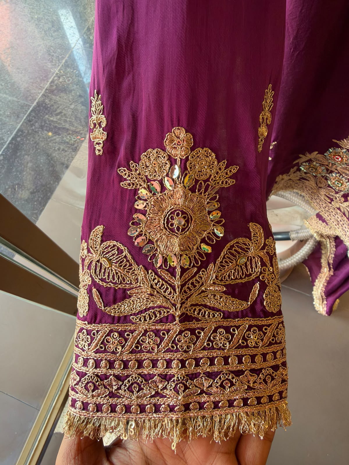 Embroidered Ethnic Kurta Set