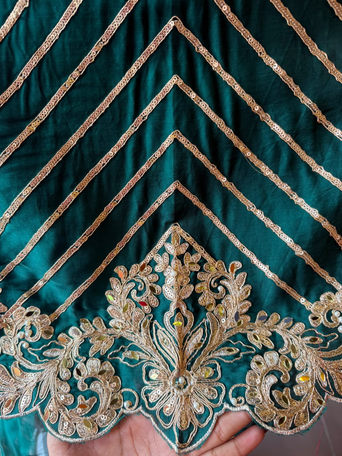 Pakistani designer Embroidered Suit