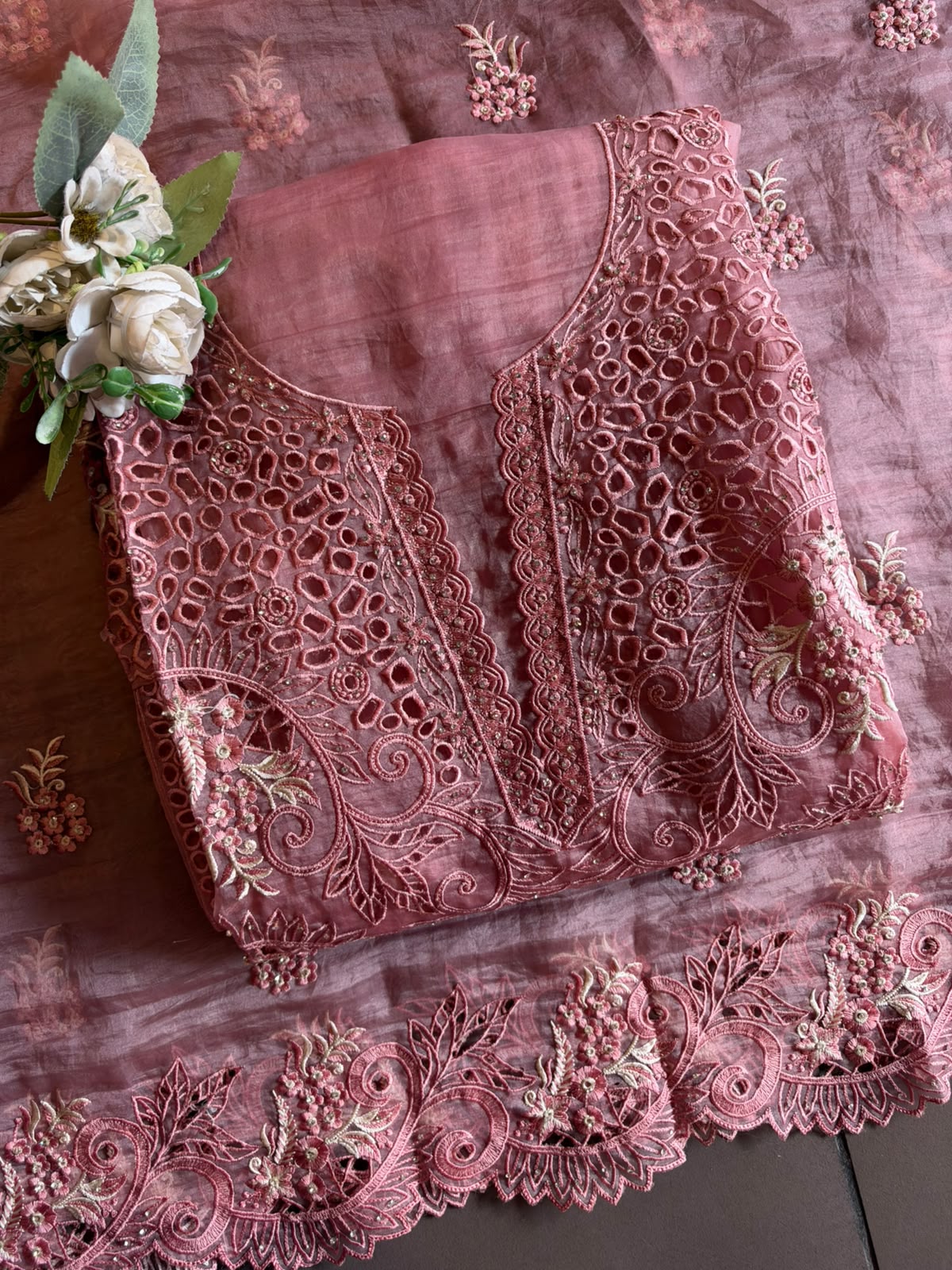 Designer Heavy Embroidered Pakistani Suit Set