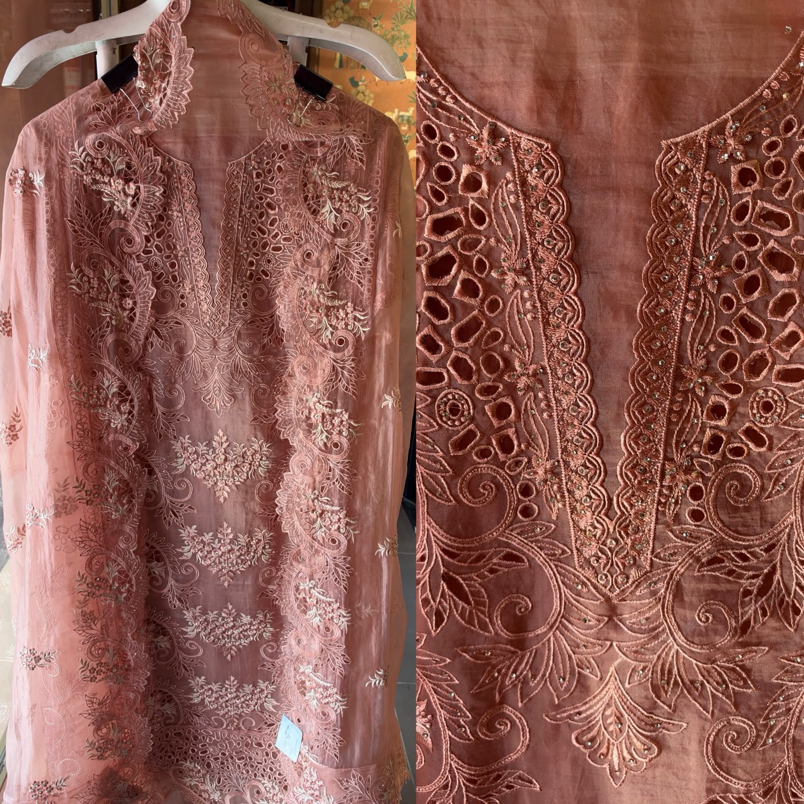 Designer Heavy Embroidered Pakistani Suit Set