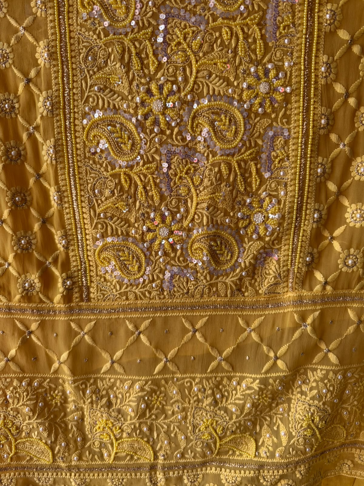 Pure Georgette Unstitched shirt