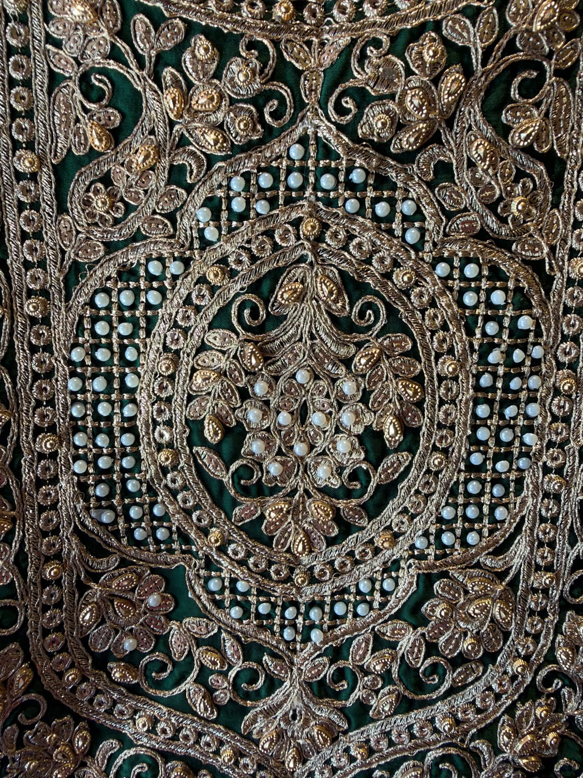 Embroidered designer Suit Set on PURE SATIN SILK