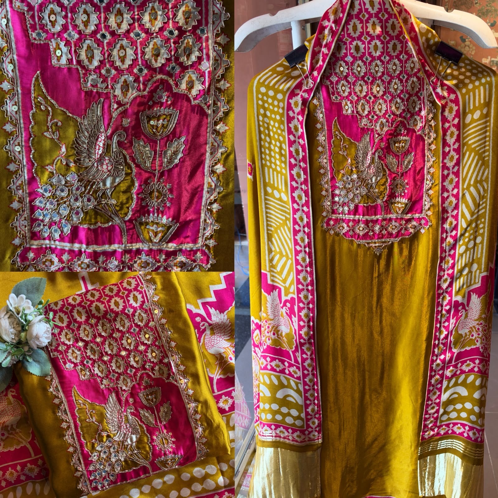 Premium GAJJI Silk unstitched suit