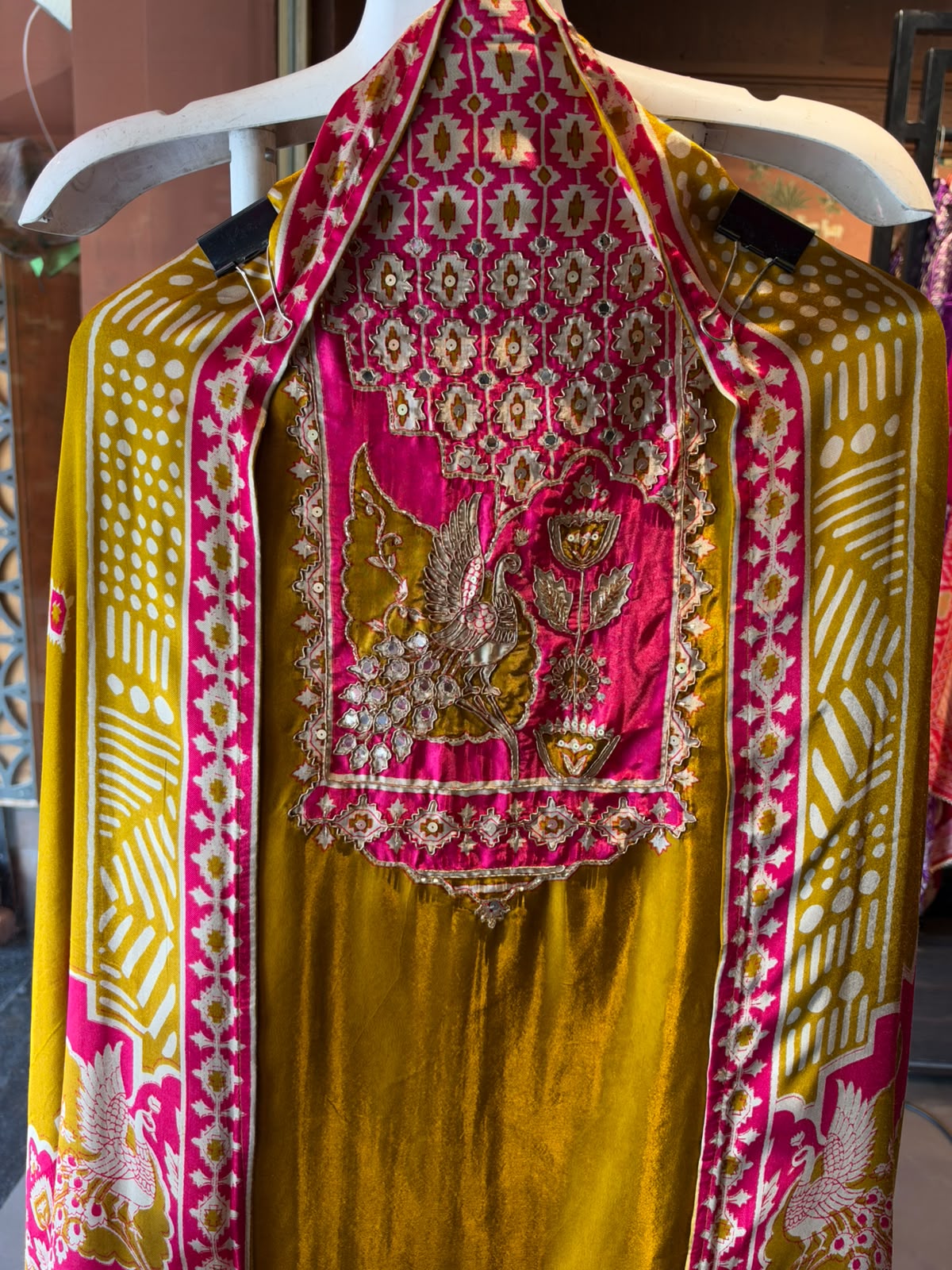 Premium GAJJI Silk unstitched suit