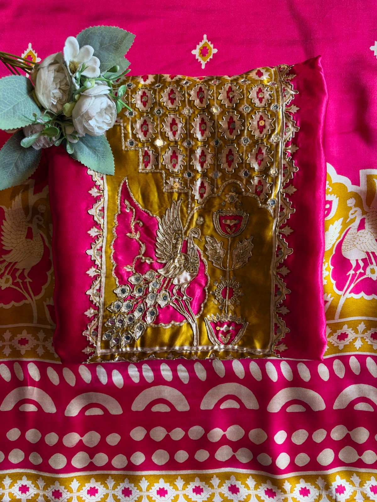 Premium GAJJI Silk unstitched suit