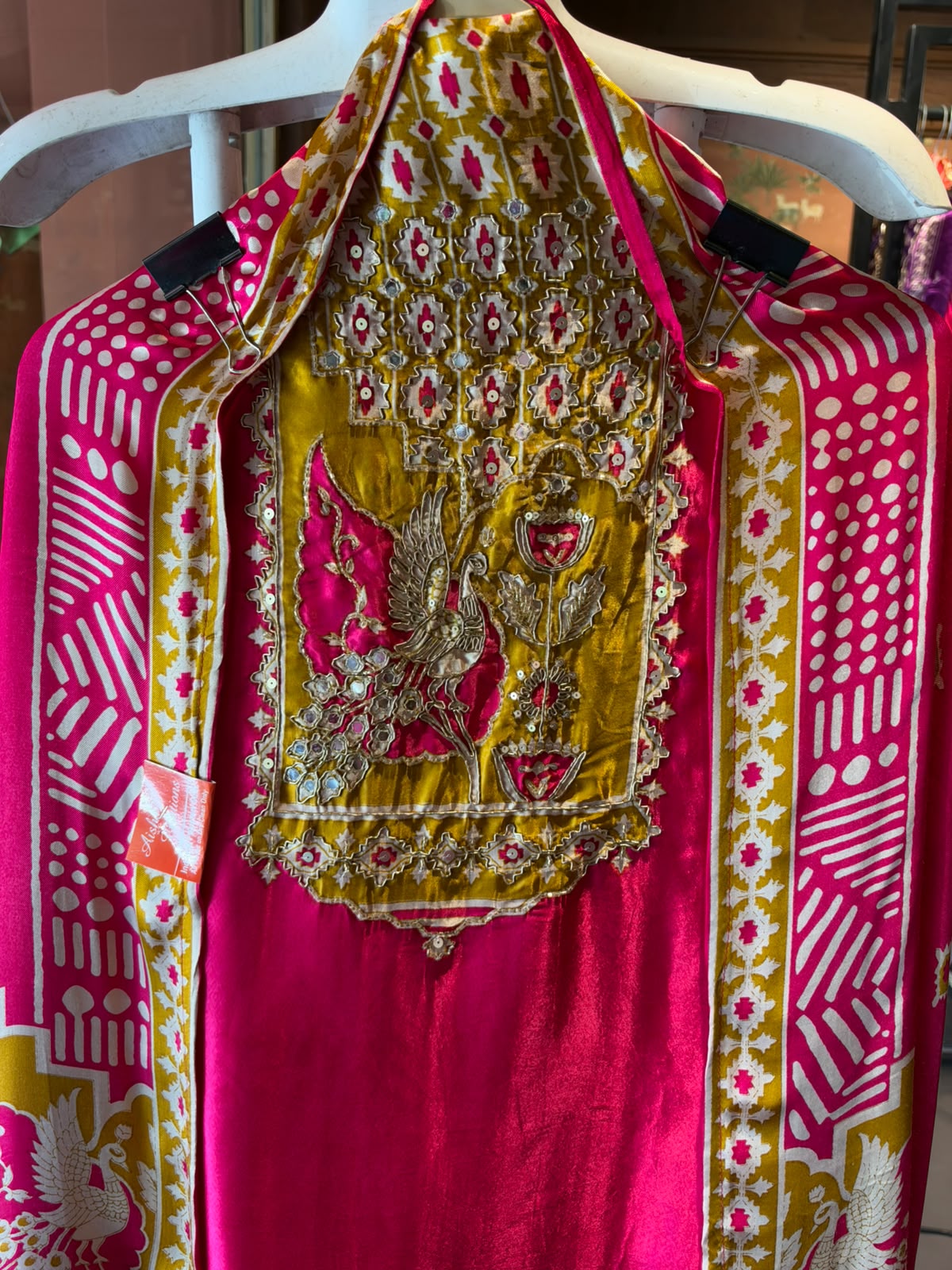 Premium GAJJI Silk unstitched suit