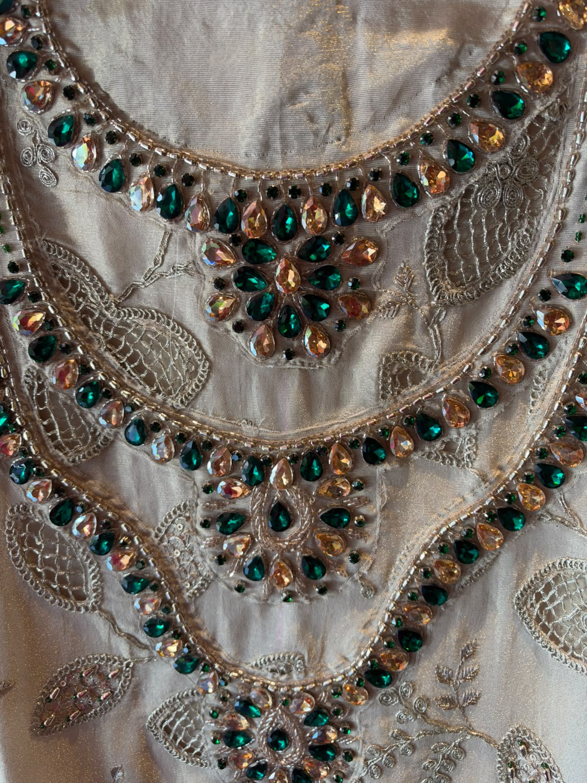 Jewel embellished designer  Statement Suit set