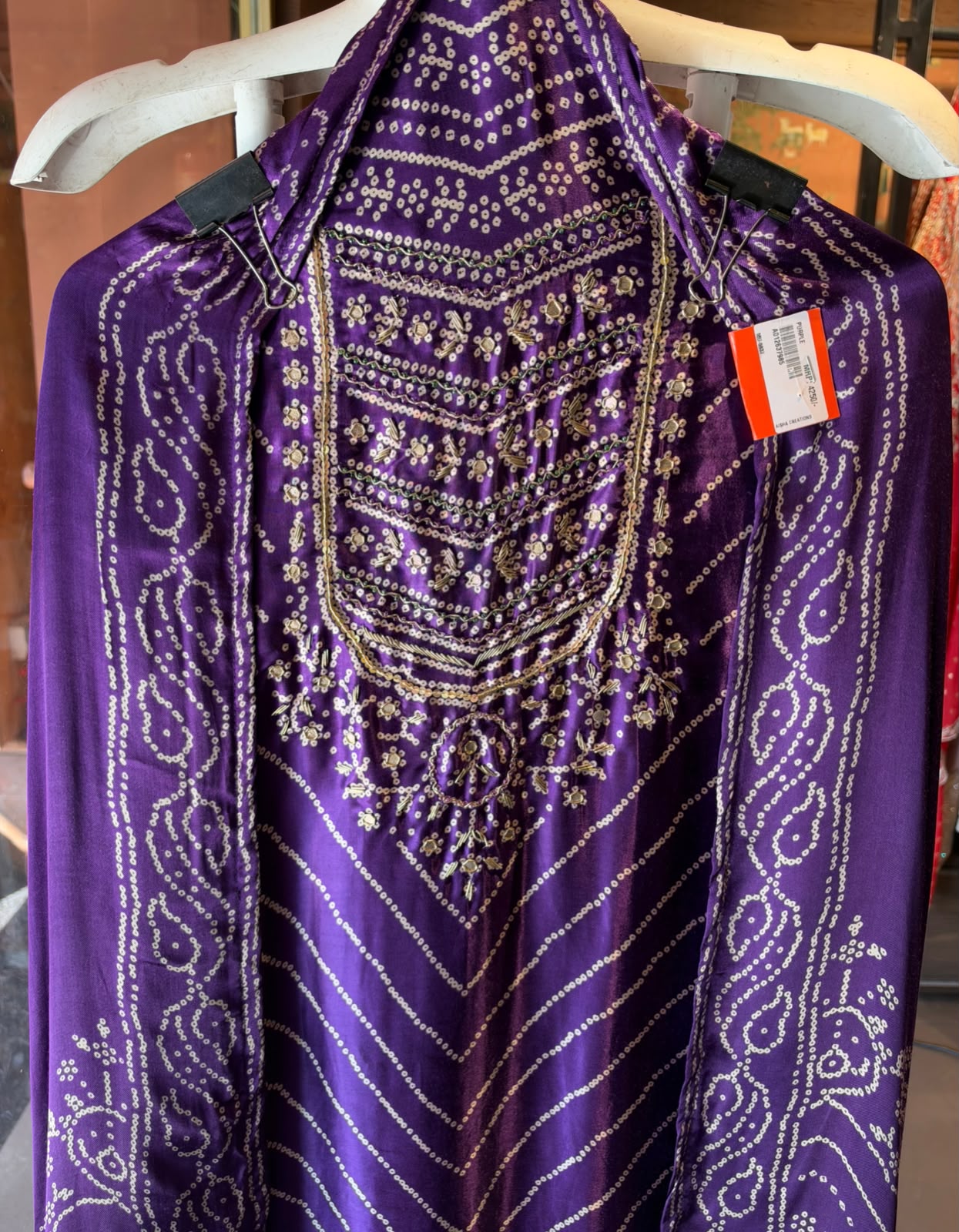 Pure GAJJI silk unstitched suit
