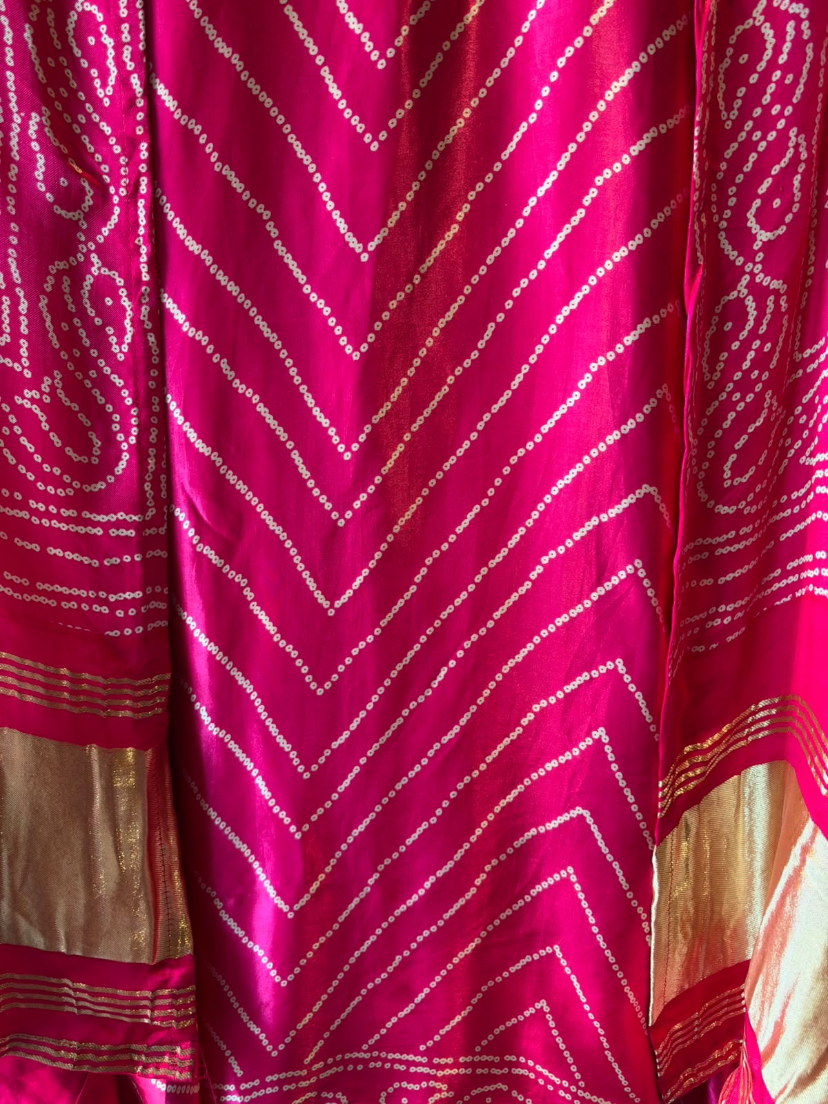 Pure GAJJI silk unstitched suit