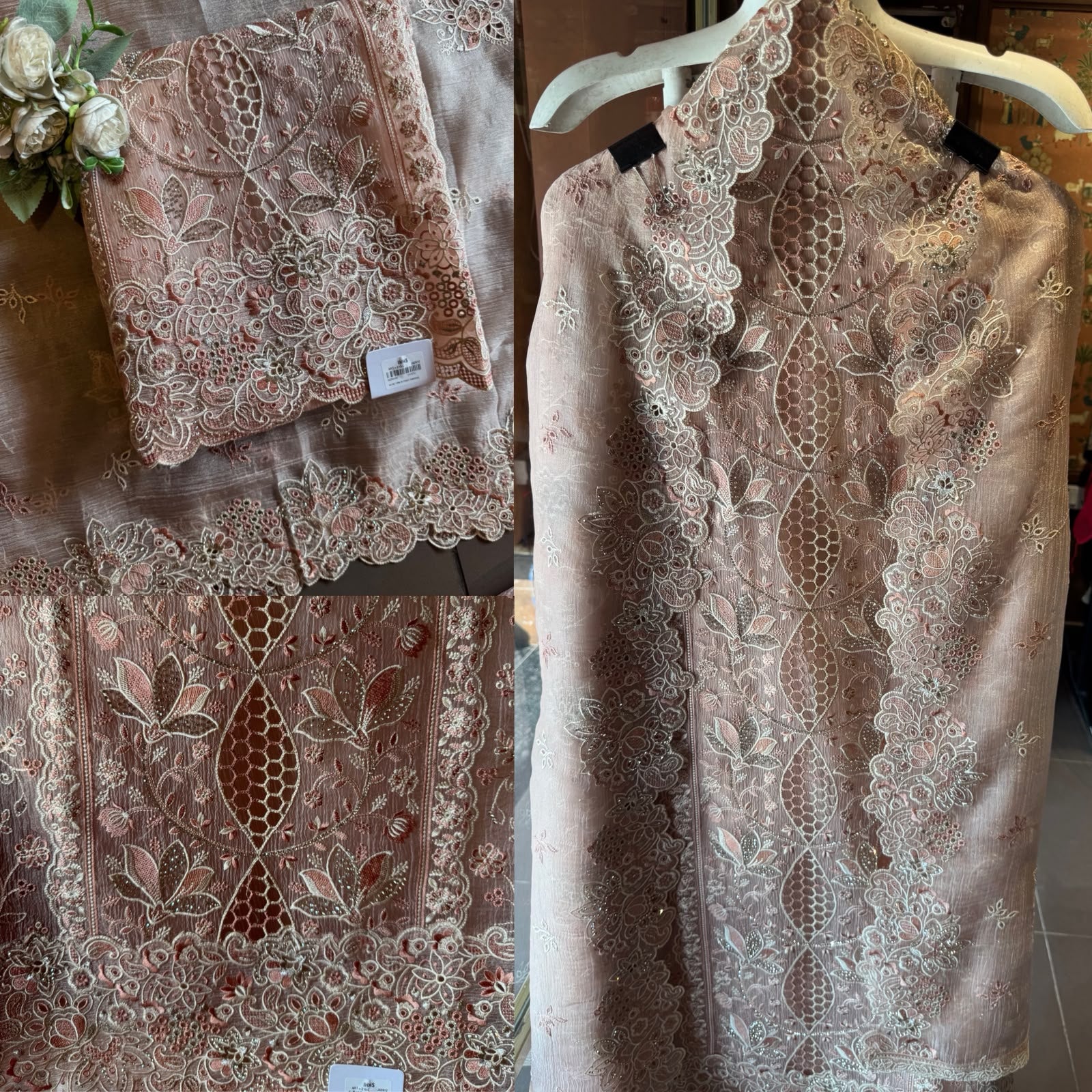 Designer Heavy Embroidered Pakistani Suit Set