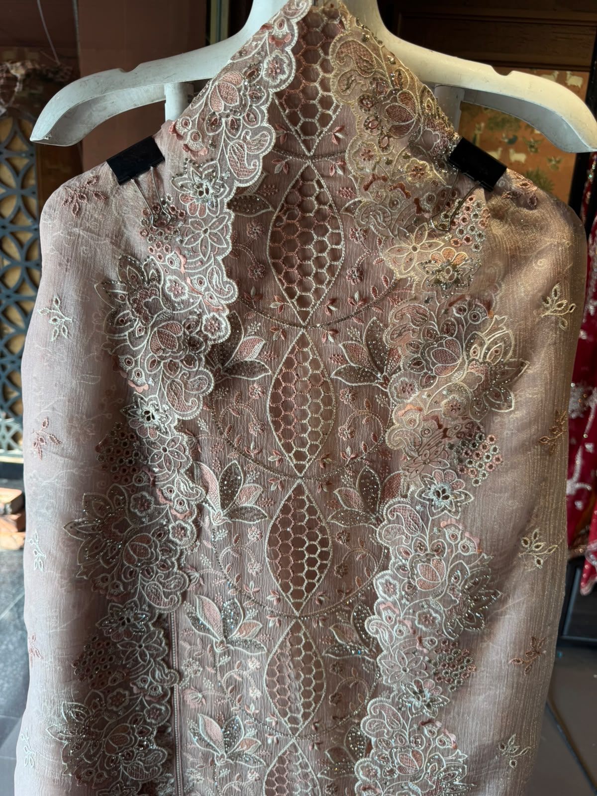 Designer Heavy Embroidered Pakistani Suit Set