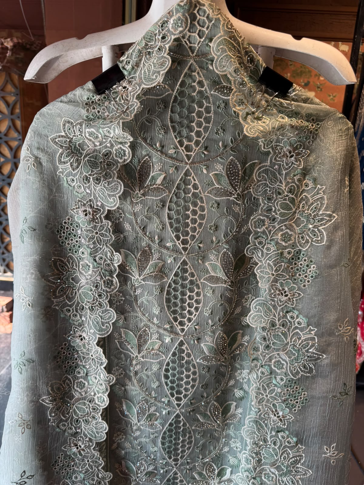 Designer Heavy Embroidered Pakistani Suit Set