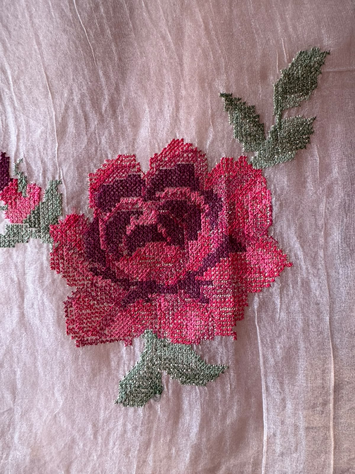 Rose Embroidered Suit