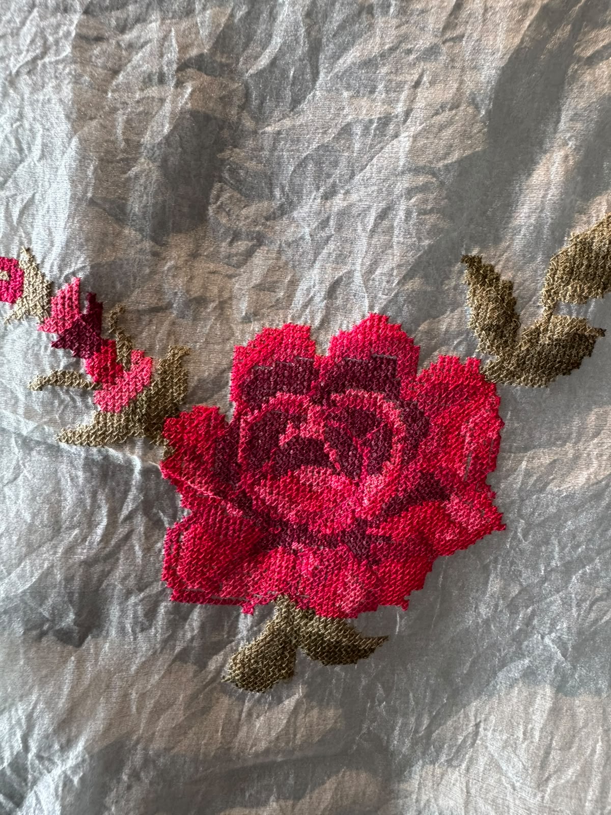 Rose Embroidered Suit