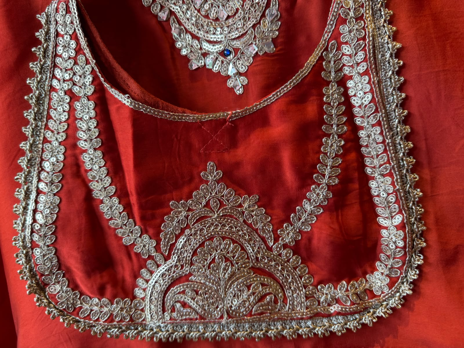 Heavy Embroidered Suit Set