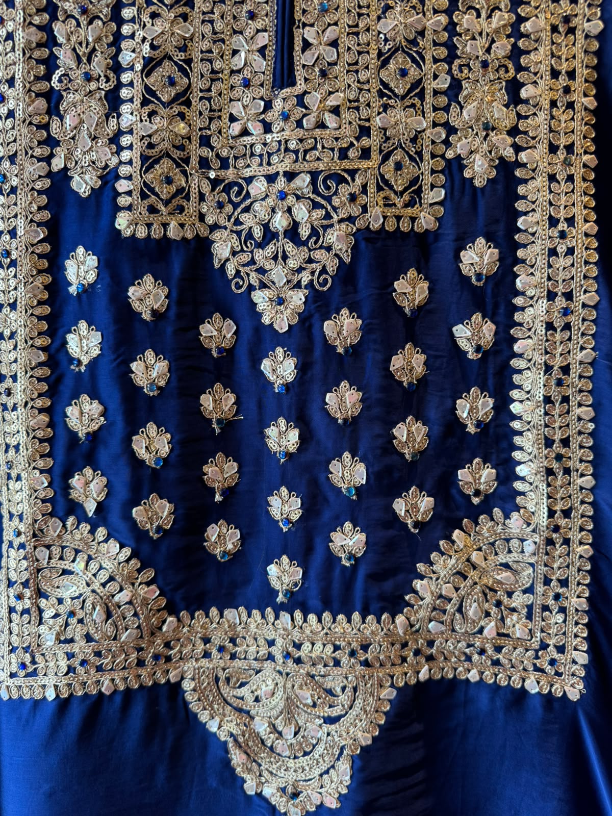 Heavy Embroidered Suit Set