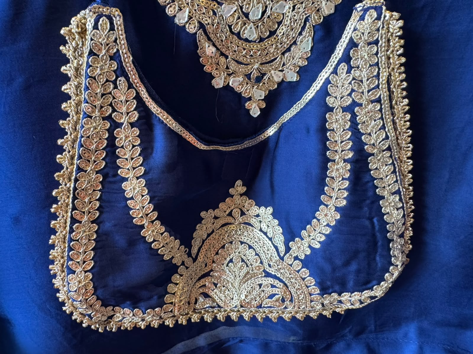 Heavy Embroidered Suit Set