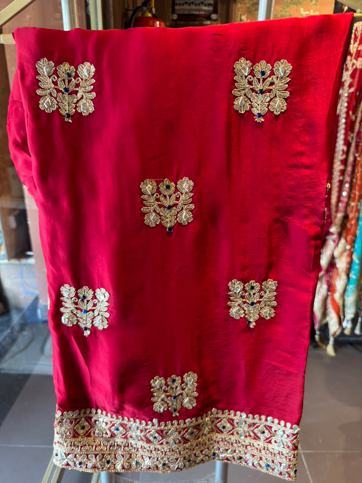 Heavy Embroidered Suit Set