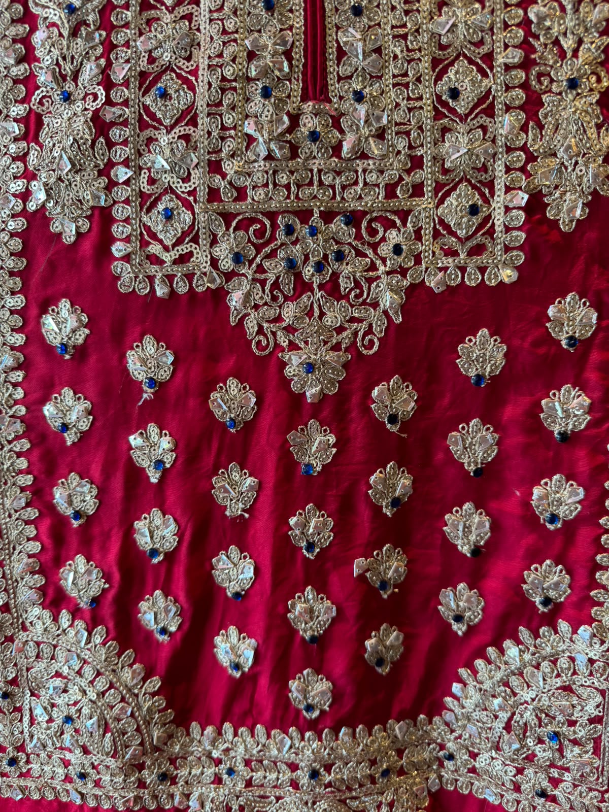 Heavy Embroidered Suit Set