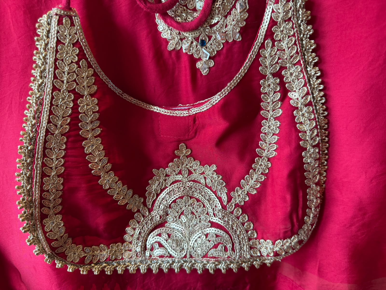 Heavy Embroidered Suit Set