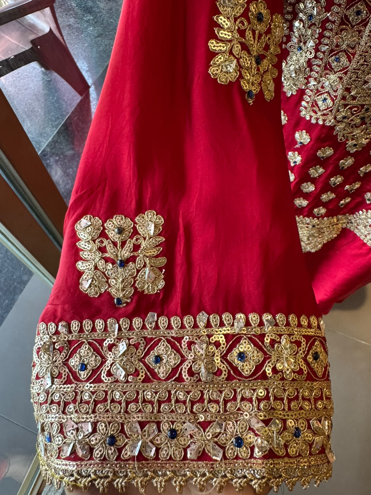 Heavy Embroidered Suit Set