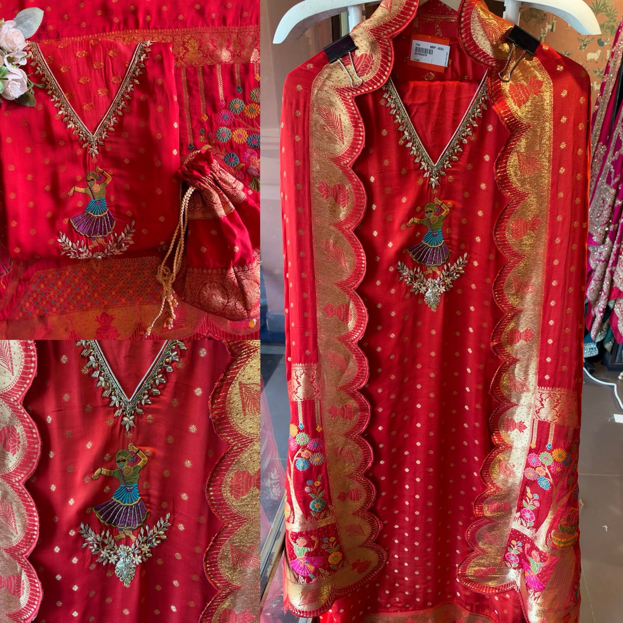 Traditional Embroidered Suit Set