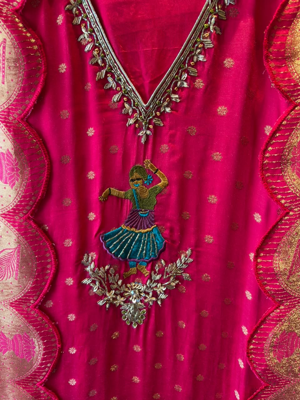 Traditional Embroidered Suit Set