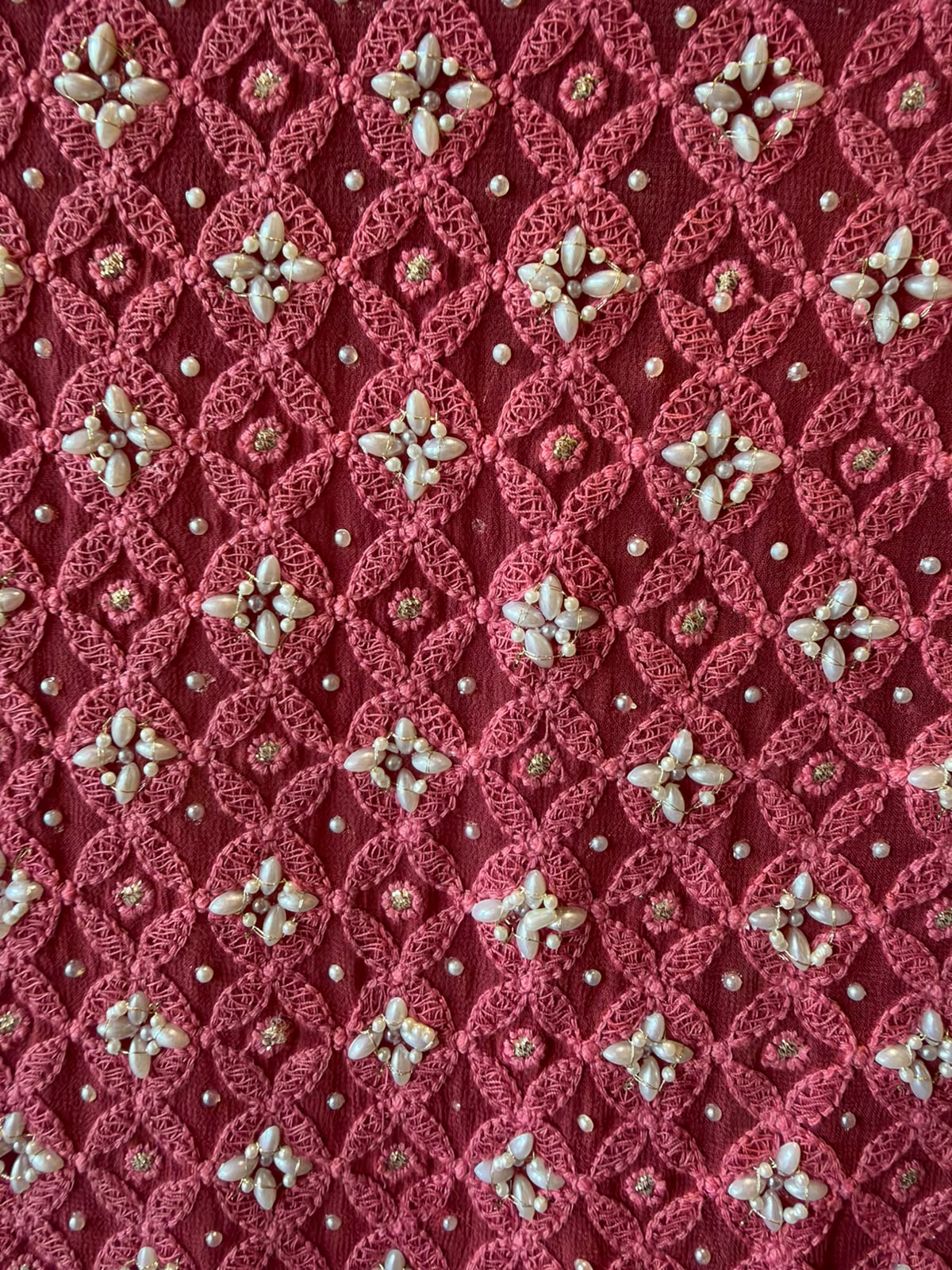 Lakhnavi Embroidered Suit Set