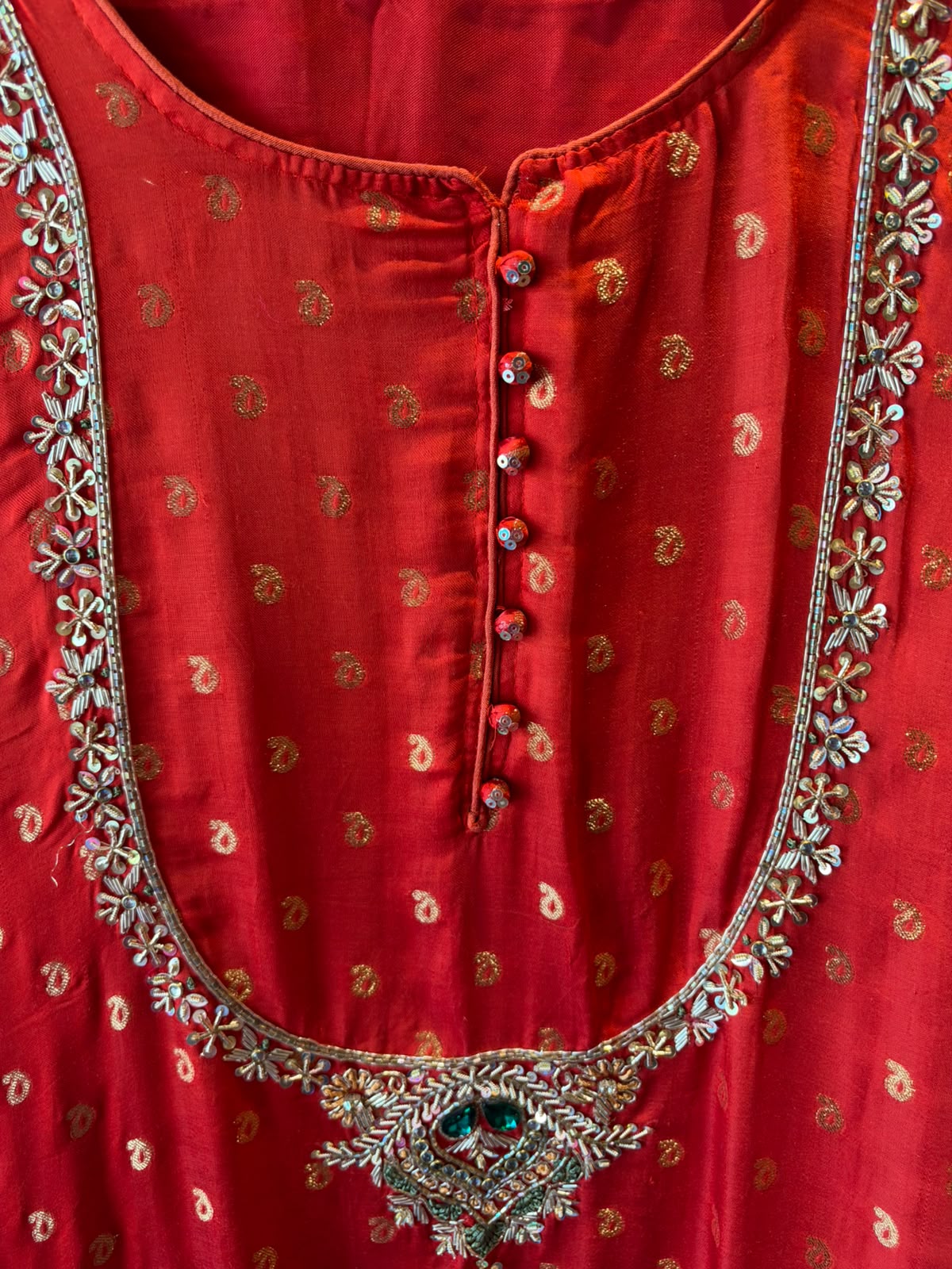 Heritage Woven Print Suit Set